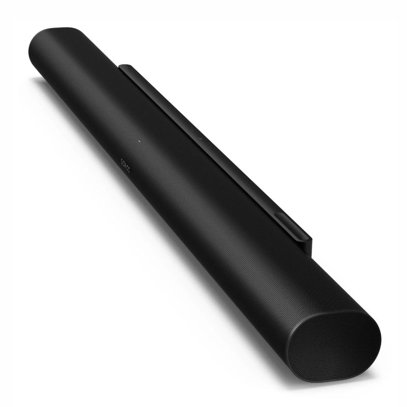Barra de sonido Sonos Arc Ultra Dolby Atmos HDMI eARC negro lateral