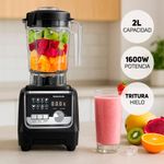 Combo Taurus licuadora Elite 1.5L con grill ASTII negro uso