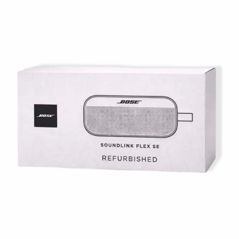 Parlante Bluetooth portátil Bose SoundLink Flex reempacado negro empaque