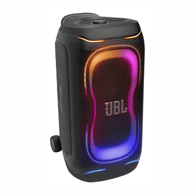 Parlante torre JBL PartyBox 330 280 W Bluetooth 6.0 negro oblicuo