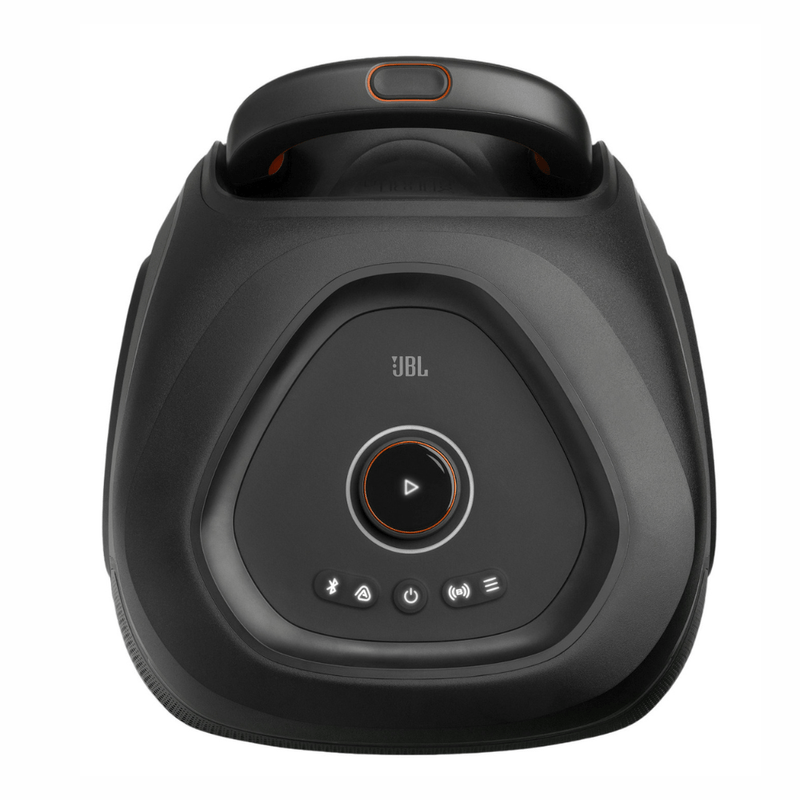 Parlante torre JBL PartyBox 330 280 W Bluetooth 6.0 negro panel de control