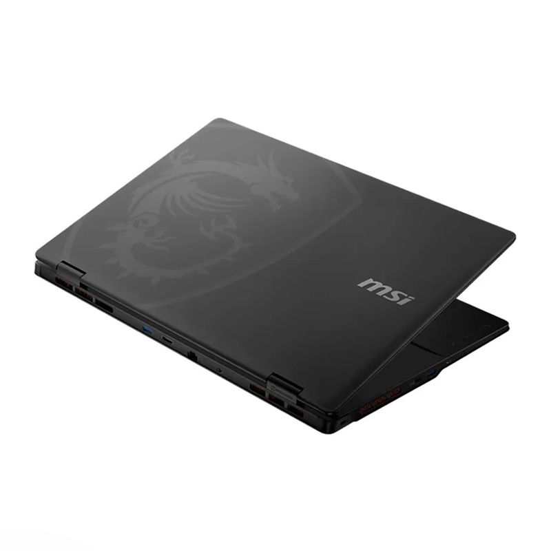 Laptop MSI Core Ultra 9 RTX 5070 32GB 1TB 18 superior oblicuo