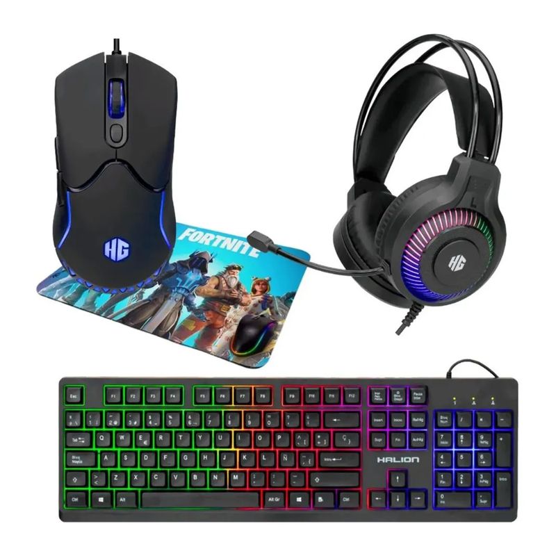 PC Enkore Ryzen 5 16GB 1TB + Monitor 24 FHD kit gamer