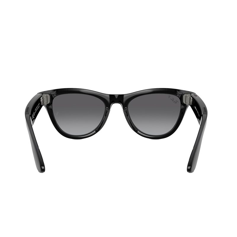 Lentes Ray-Ban Meta Skyler RW4014 con cámara y audio negro dorsal