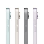 iPad Air 11 M4 Wi-Fi 128GB cámaras 12MP Space Gray lateral