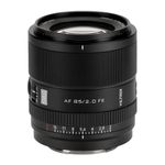 Lente Viltrox AF 85mm f/2.0 FE EVO Sony E Full Frame lateral