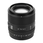 Lente Viltrox AF 75mm f/1.8 EVO E Sony APS-C lateral