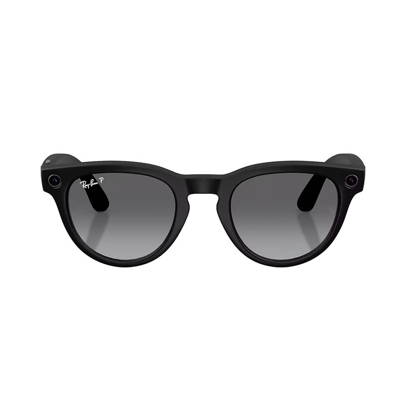 Lentes Ray-Ban Meta Headliner RW4013 cámara y audio negro frontal