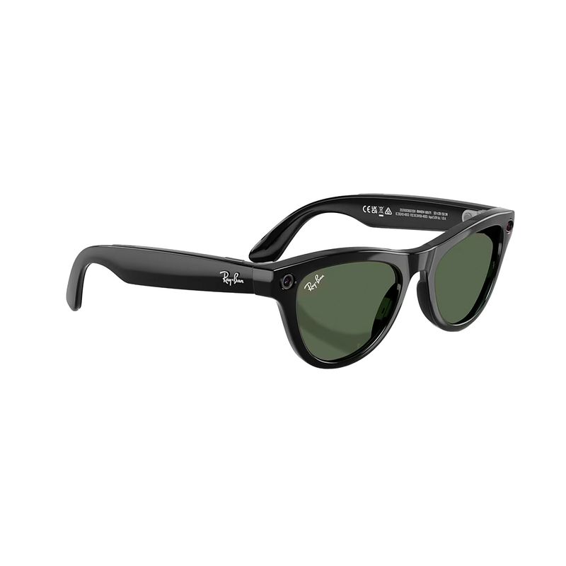 Lentes Ray-Ban Meta Skyler RW4014 con cámara y audio diagonal