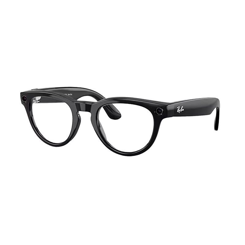 Lentes-Ray-Ban-Meta-Headliner-RW4013-con-camara-Transitions-frontal oblicuo