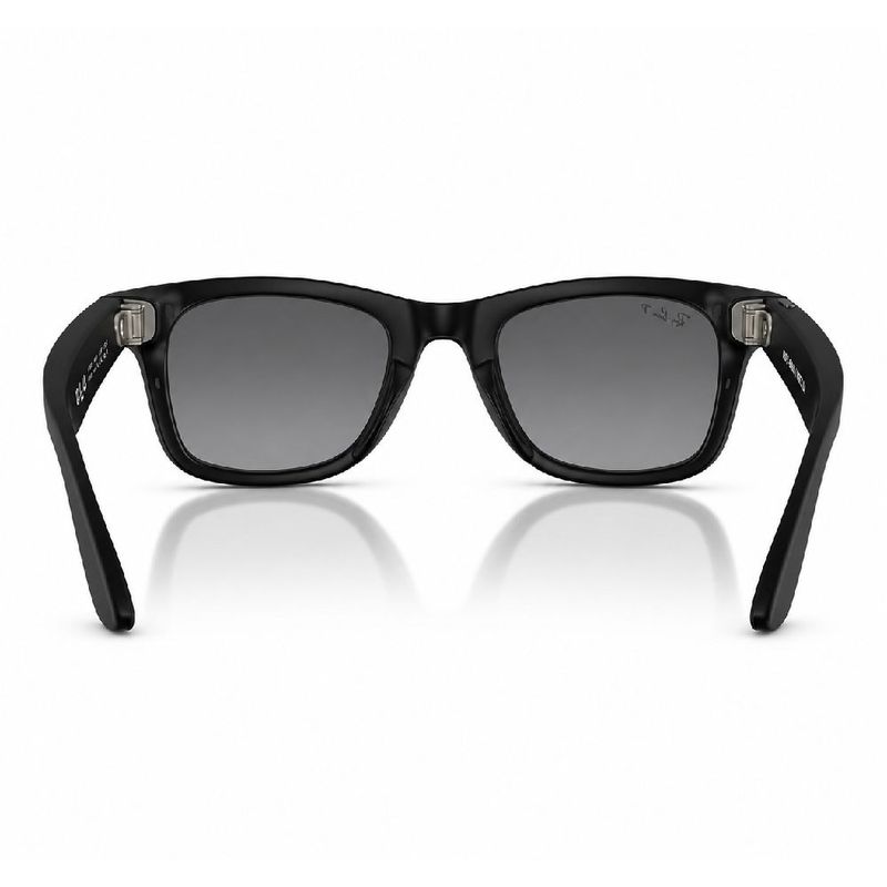 Lentes Ray-Ban Meta Wayfarer RW4012 con cámara y audio negro dorsal