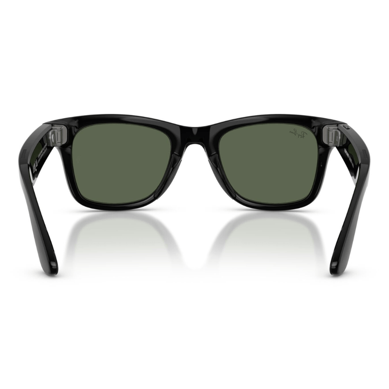 Lentes Ray-Ban Meta IA Wayfarer 0RW4012 negro dorsal