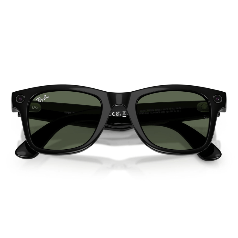 Lentes Ray-Ban Meta IA Wayfarer 0RW4012 negro completo