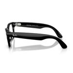 Lentes Ray-Ban Meta Wayfarer RW4012 cámara y Transitions frontal diagonal lateral