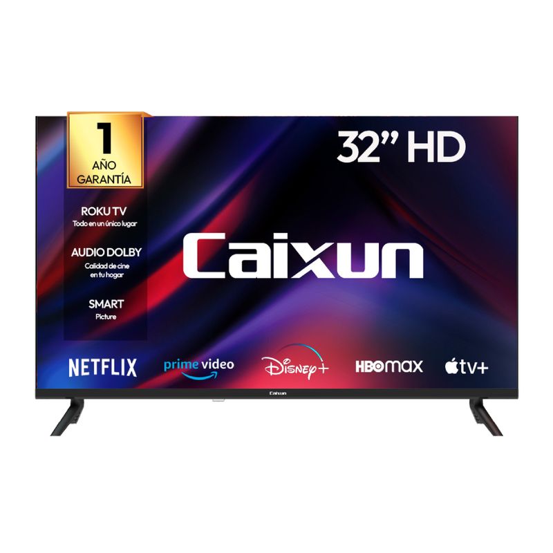 Smart TV Caixun 32 HD LED Roku C32V1HR 2026 frontal