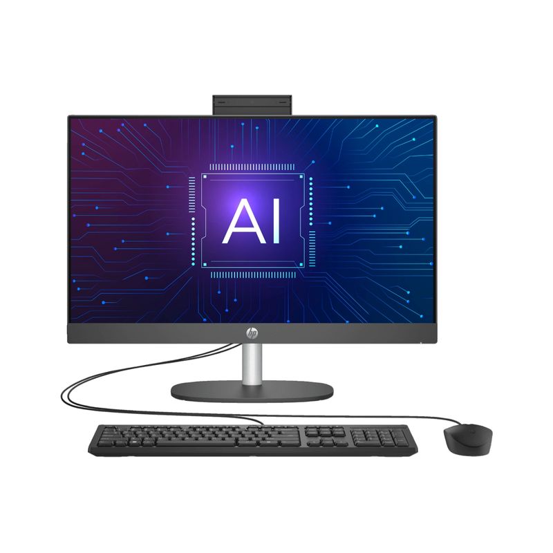 All in One HP ProOne 240 G10 Core Ultra 5 16GB 512GB negro frontal