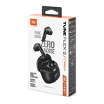 Audífonos Bluetooth JBL Tune Flex 2 TWS ANC IP54 48h negro contenido de caja