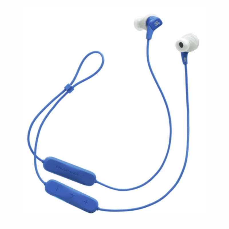Audífonos JBL Endurance Run 3 Bluetooth in ear IP65 azul frontal