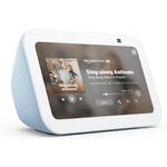 Parlante inteligente Amazon Echo Show 5 3era gen Alexa azul frontal