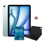 iPad Air 11 M4 128GB cámara 12MP Blue frontal y dorsal con Keyboard y Mica