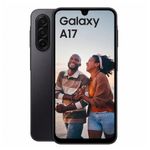 Celular Samsung Galaxy A17 256GB 8GB RAM cámara 50MP negro frontal