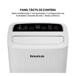 Deshumedecedor Taurus DH-10L 2L 10L/día blanco diagonal