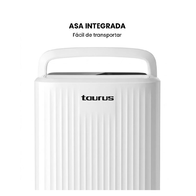 Deshumedecedor Taurus DH-10L 2L 10L/día blanco especificaciones