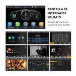 Autoradio SEISA QM-S9003R CarPlay Android Auto USB negro Apple funciones