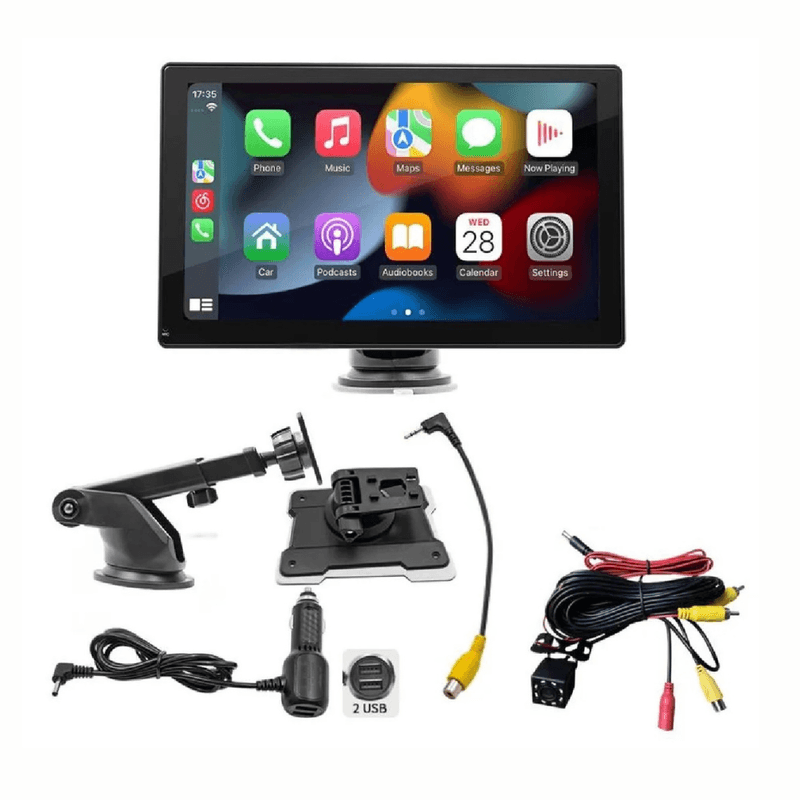 Autoradio SEISA QM-S9003R CarPlay Android Auto USB negro contenido de caja