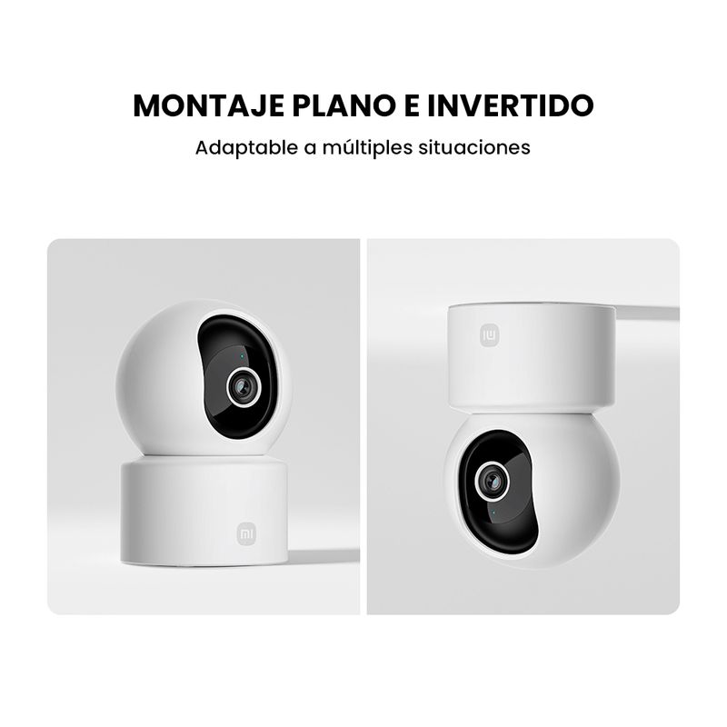 Cámara Xiaomi Smart Camera C302 2K 360 interior Wi-Fi blanca  diagonal