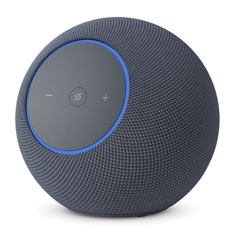Parlante Amazon Echo Studio 2 Alexa Wi-Fi negro frontal oblicuo