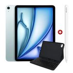 iPad Air 11" M4 128GB Blue con Keyboard y Pencil Pro