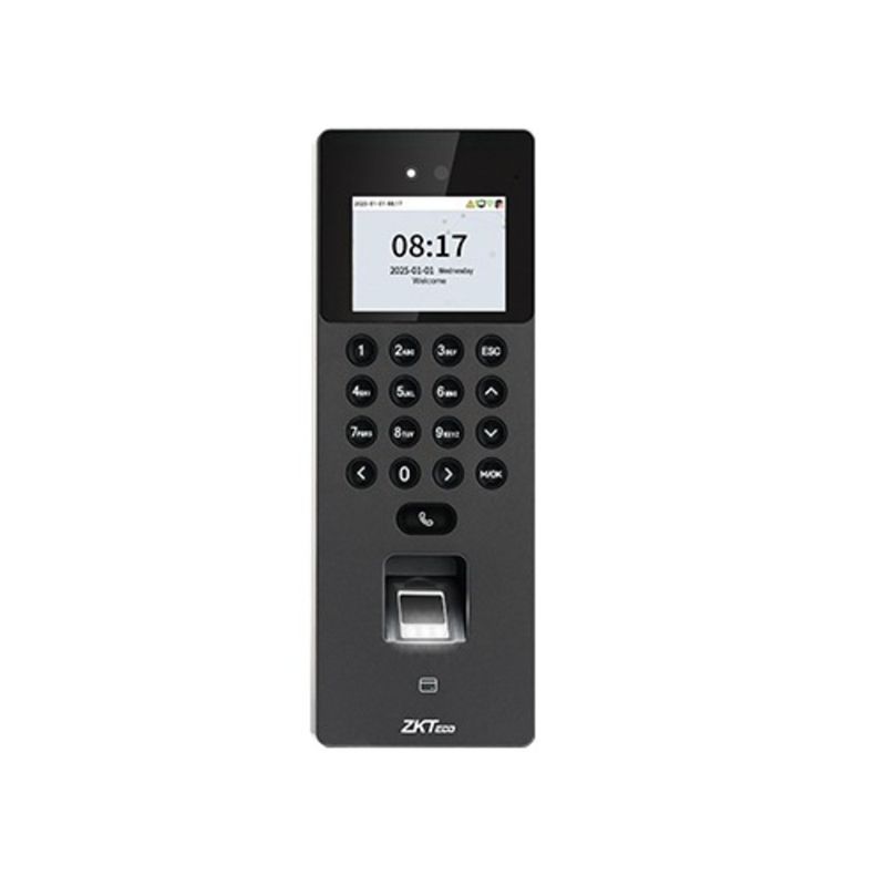 Control de acceso ZKTeco SenseFace 2A WiFi rostro huella frontal