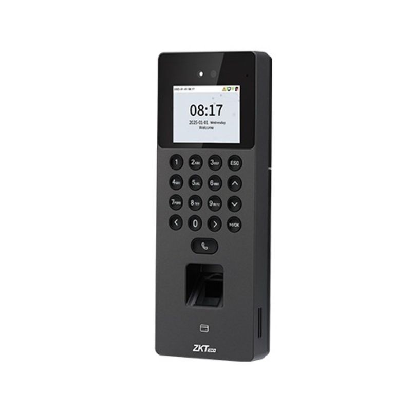 Control de acceso ZKTeco SenseFace 2A WiFi rostro huella frontal oblicuo