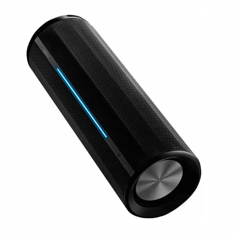 Parlante Bluetooth Xiaomi ASM02G 40W RMS IP67 17h negro inclinado