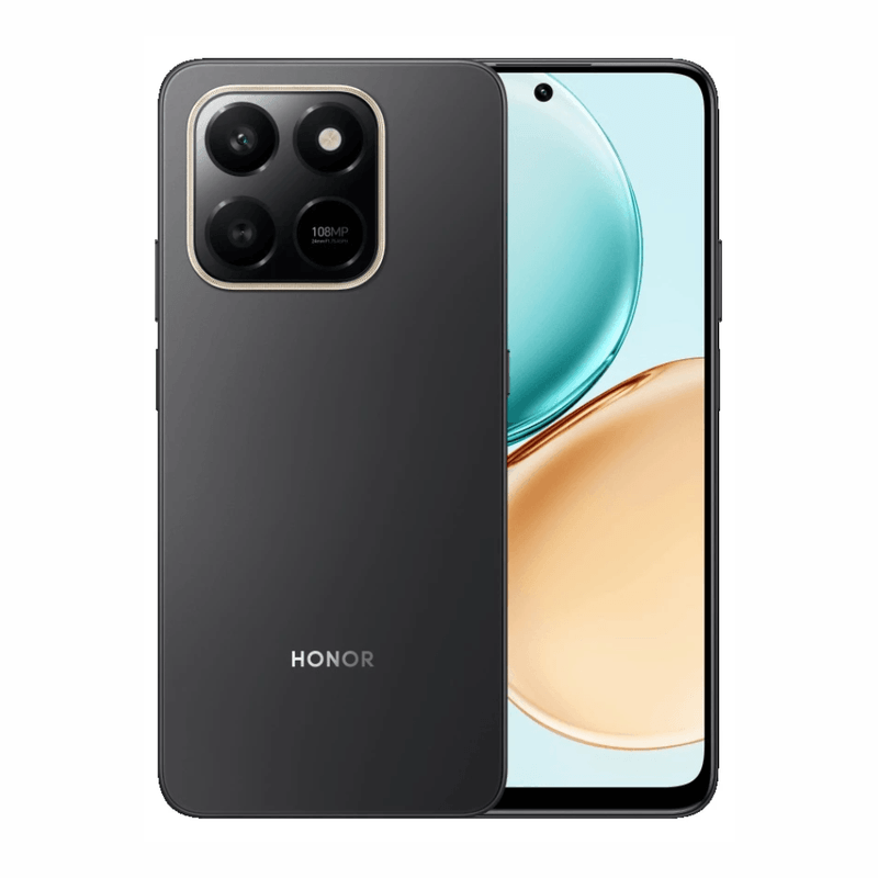 Celular Honor X7d 4G 256GB 8GB RAM cámara 108MP IP65 negro