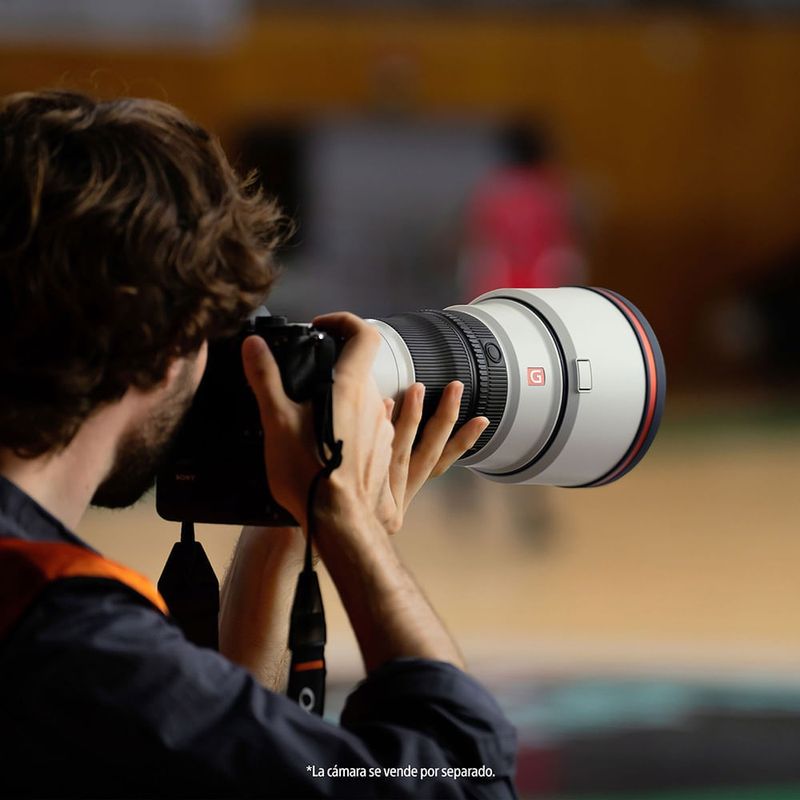 Lente Sony SEL300F28GM 300mm F2.8 Full Frame ambientado
