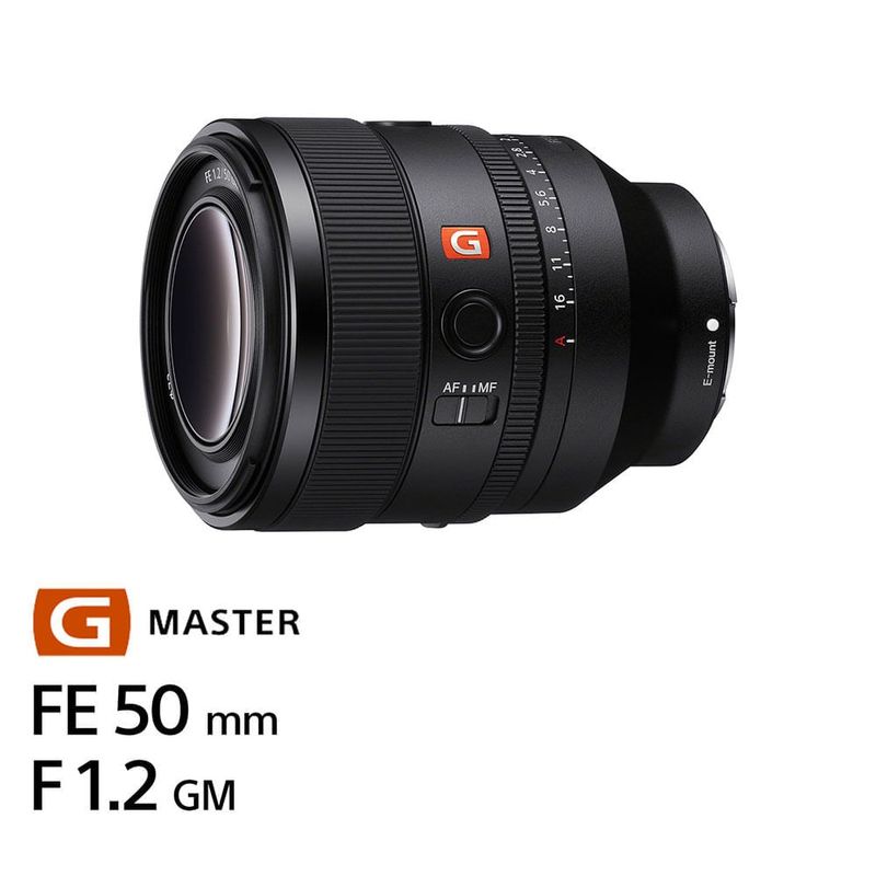 Lente Sony SEL50F12GM 50 mm F1.2 G Master Full Frame especificaciones