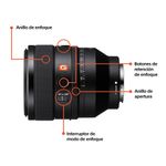 Lente Sony SEL50F12GM 50 mm F1.2 G Master Full Frame