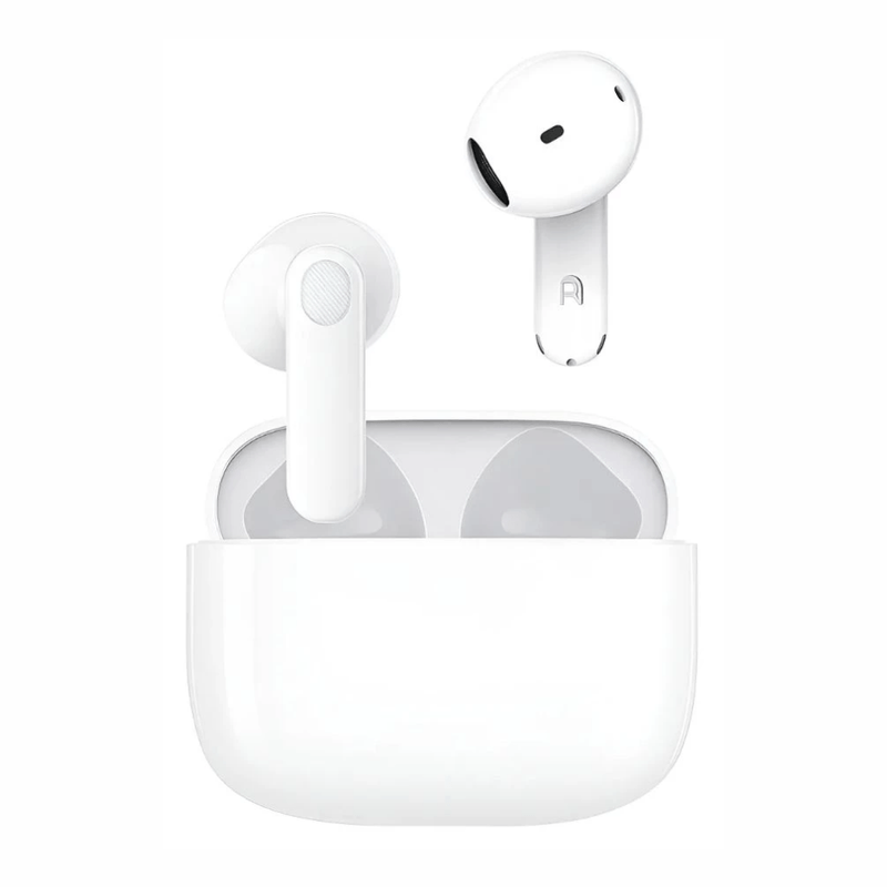 Audífonos HONOR Choice X7e Active TWS BT 5.4 IP54 38h blanco frontal