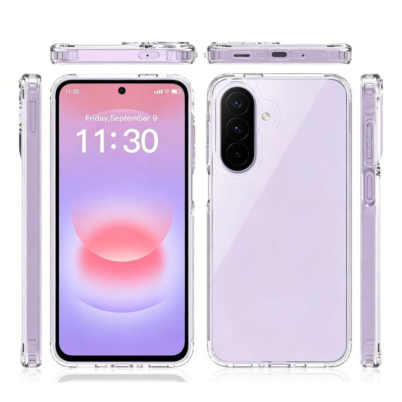 Case GMobile Samsung A27 clear TPU antigolpes transparente lateral