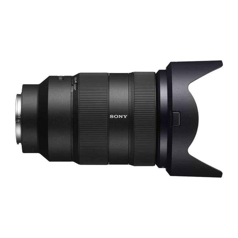 Lente Sony SEL2470GM 24-70 mm F2.8 G Master lateral