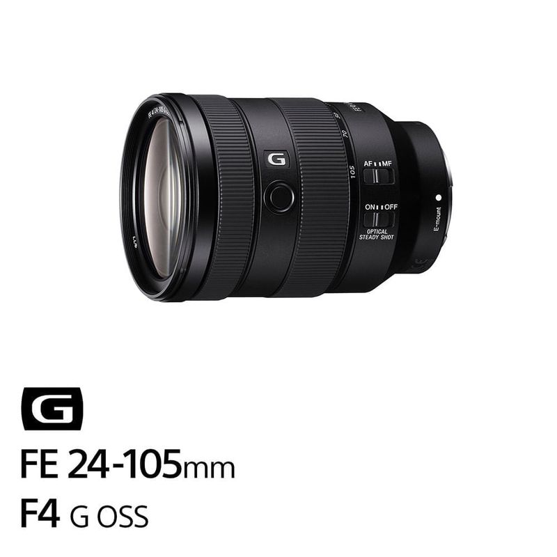 Lente Sony SEL24105G 24-105 mm F4 Full Frame especificaciones