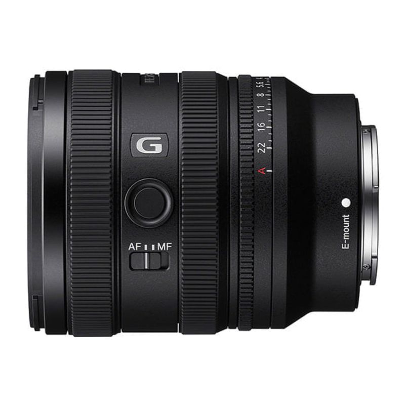 Lente Sony SEL1625G 16-25 mm F2.8 Full Frame lateral