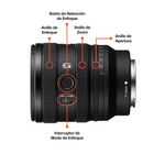 Lente Sony SEL1625G 16-25 mm F2.8 Full Frame partes de lente