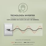 Refrigeradora Electrolux 315L No Frost dispensador dispenador cable