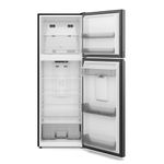 Refrigeradora Electrolux 315L No Frost dispensador negra apertura