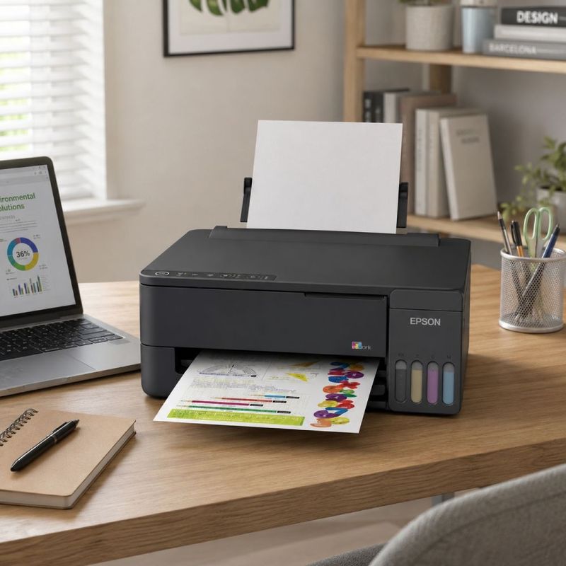 Impresora Epson EcoTank L1350 Wi-Fi tanque tinta A3+ tamaño
