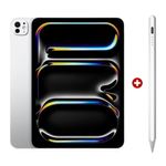 iPad Pro 11" M5 256GB cámara 12MP Silver con Pencil Universal frontal