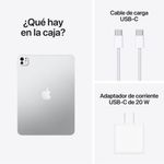 iPad Pro 11" M5 256GB cámara 12MP Silver dorsal